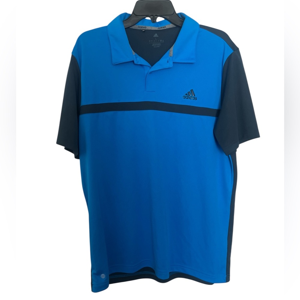 Men’s Blue Adidas Golf Polo